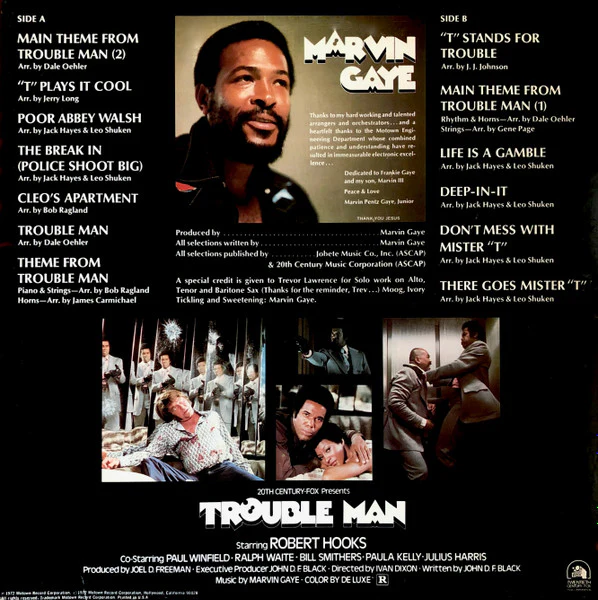 LP Marvin Gaye – Trouble Man - Image 2