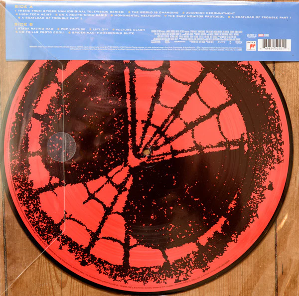 LP Michael Giacchino – Spider-Man: Homecoming (Original Motion Picture Soundtrack) - Image 2