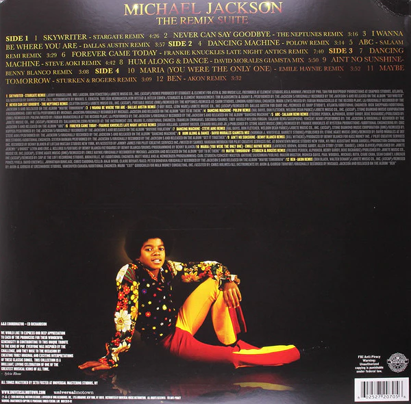 LP MICHAEL JACKSON THE REMIX SUITE - Image 2