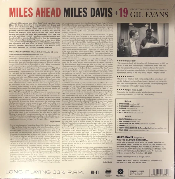 LP Miles Davis – Miles Ahead - Image 2