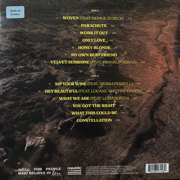 LP Joe Jonas – Music For People Who Believe In Love - Image 2