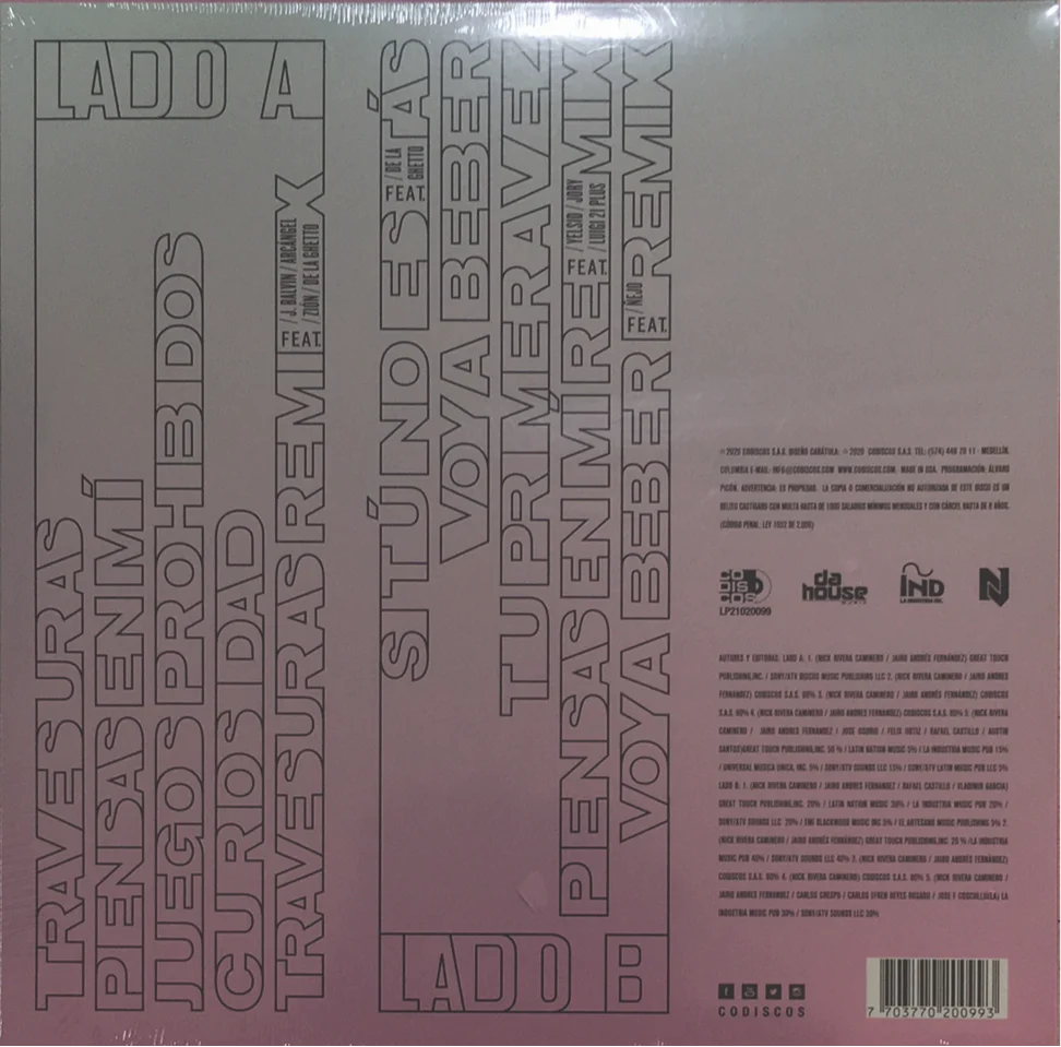 LP Nicky Jam - Greatest hits - Image 3