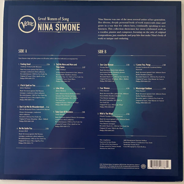 Lp Nina Simone – Great Women Of Song - Image 2