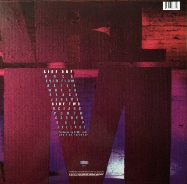 LP Pearl Jam ‎– Ten - Image 2