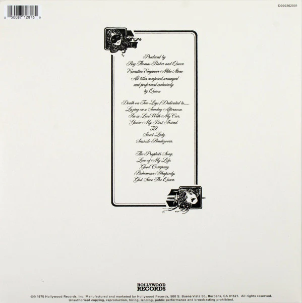 LP Queen – A Night At The Opera - Image 2