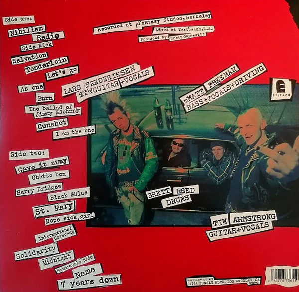 LP Rancid ‎– Let's Go - Image 2