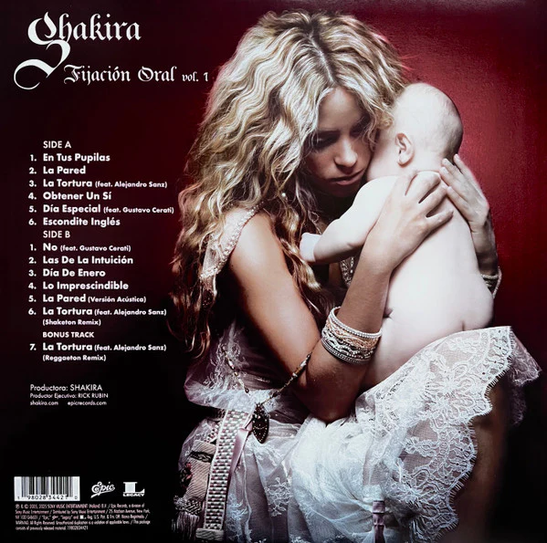 LP Shakira – Fijación Oral Vol. 1 - Image 2