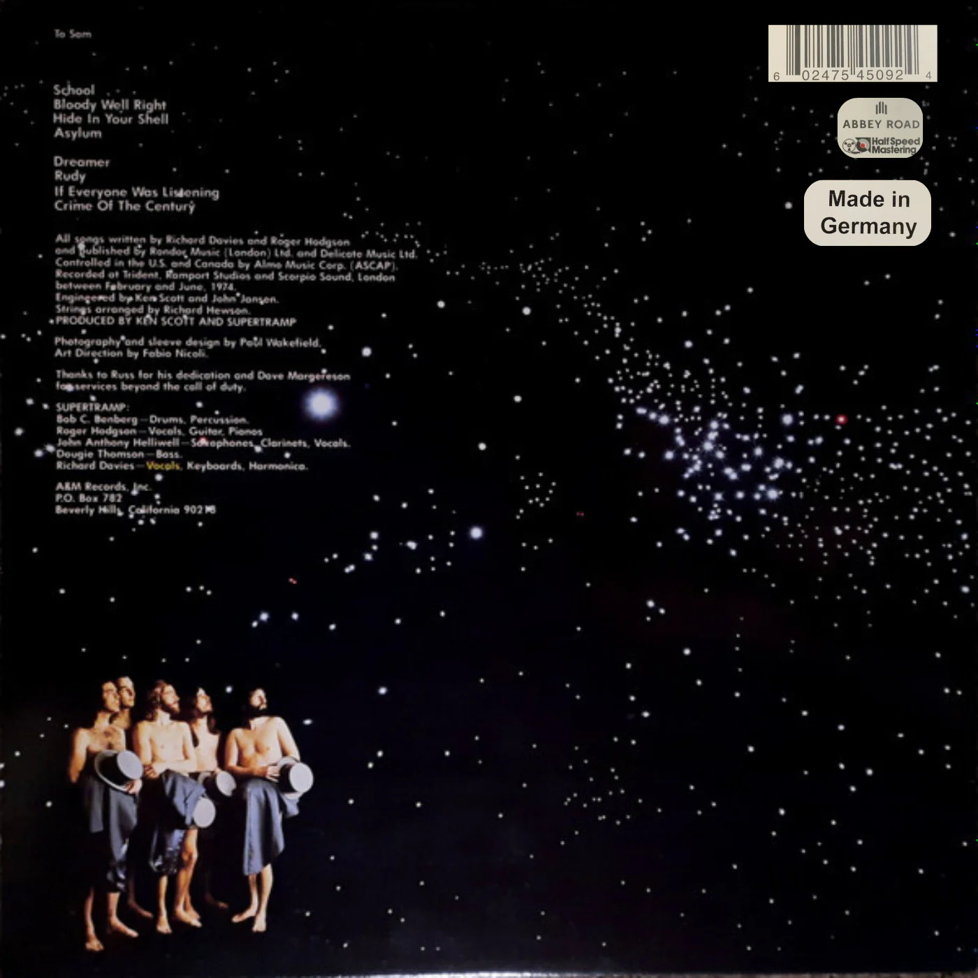 LP Supertramp - Crime Of The Century - Image 2