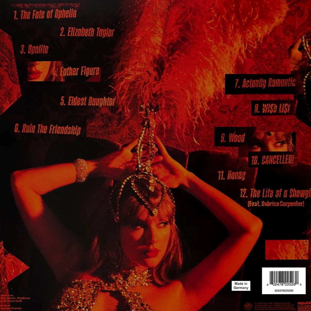 LP Taylor Swift – The Life Of A Showgirl - Image 2
