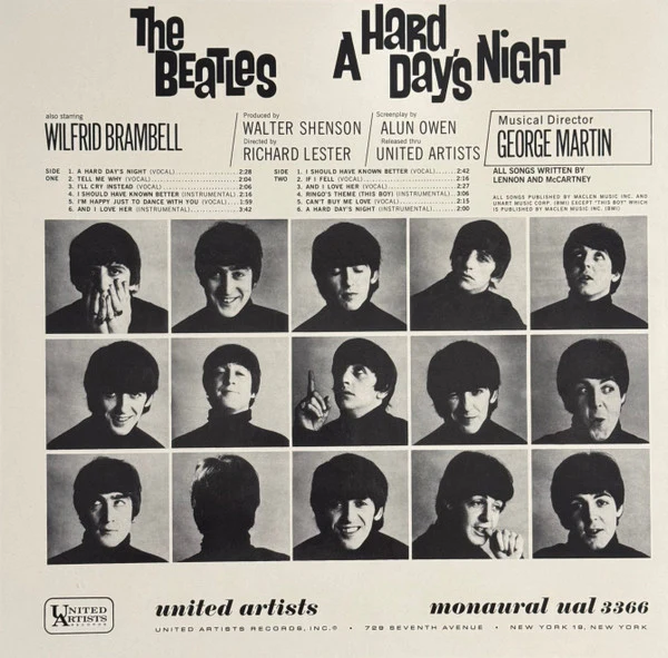 LP The Beatles – A Hard Day's Night (Original Motion Picture Sound Track) - Image 2