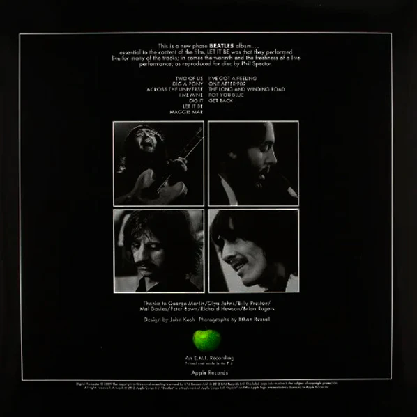 LP The Beatles – Let It Be - Image 2