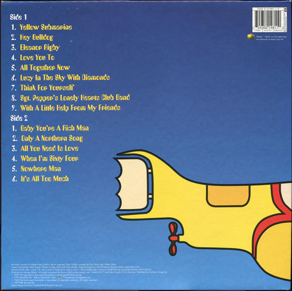 LP The Beatles – Yellow Submarine Songtrack - Image 2