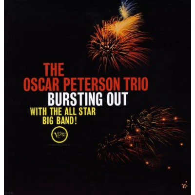 LP The Oscar Peterson Trio ‎– Bursting Out With The All-Star Big Band