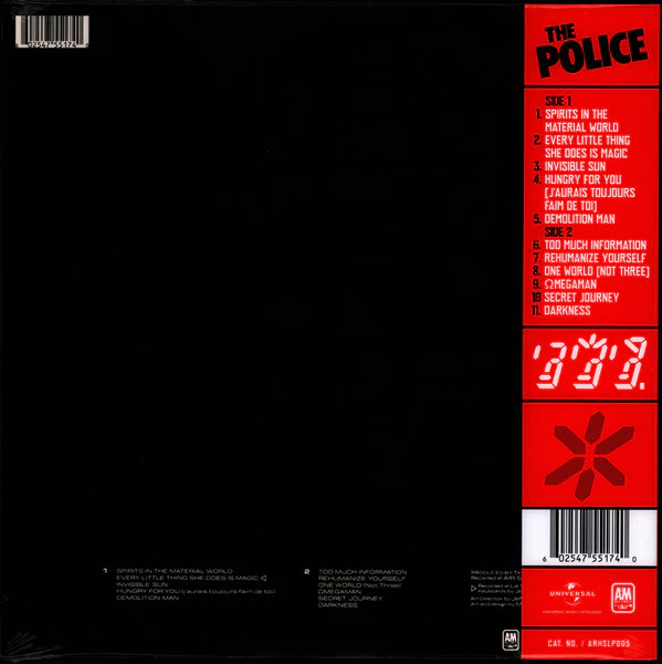 LP The Police – Ghost In The Machine - Image 2