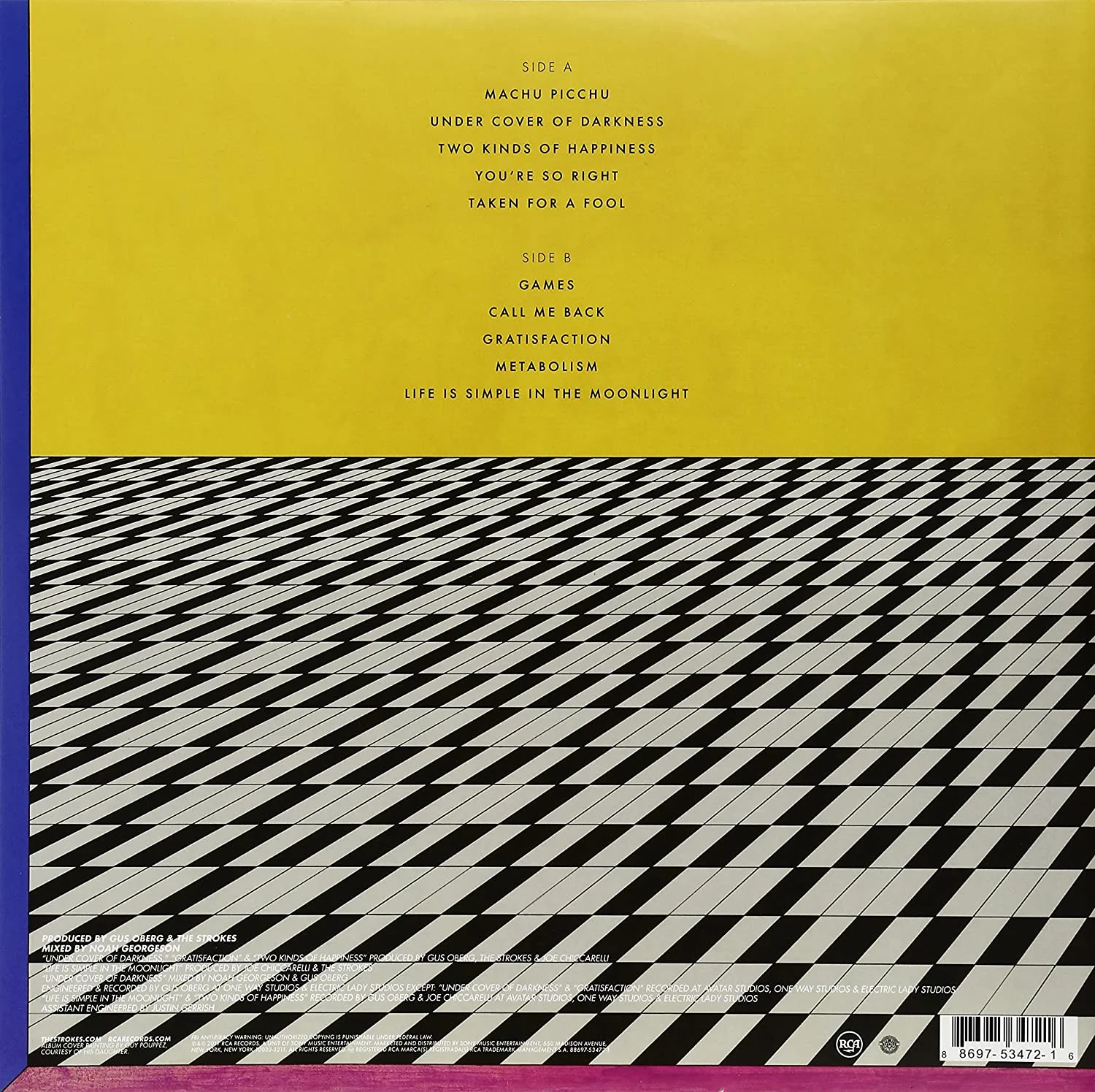 LP The Strokes ‎– Angles - Image 2