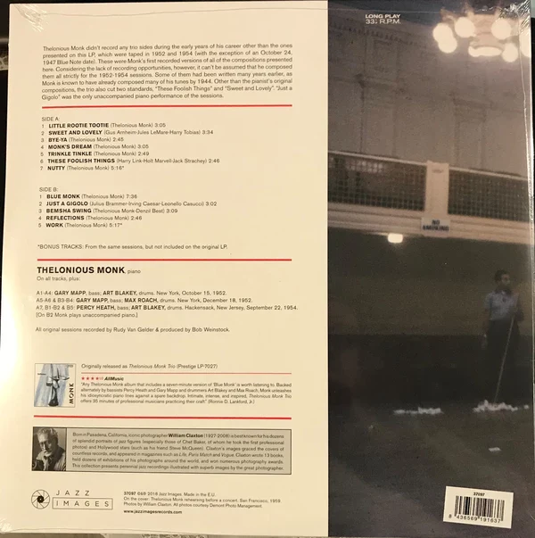 LP Thelonious Monk Trio – Reflections - Image 2