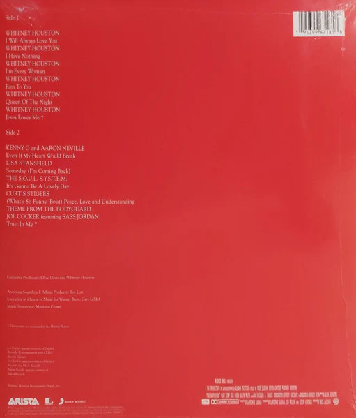LP Various – The Bodyguard (Original Soundtrack Album) - Image 2
