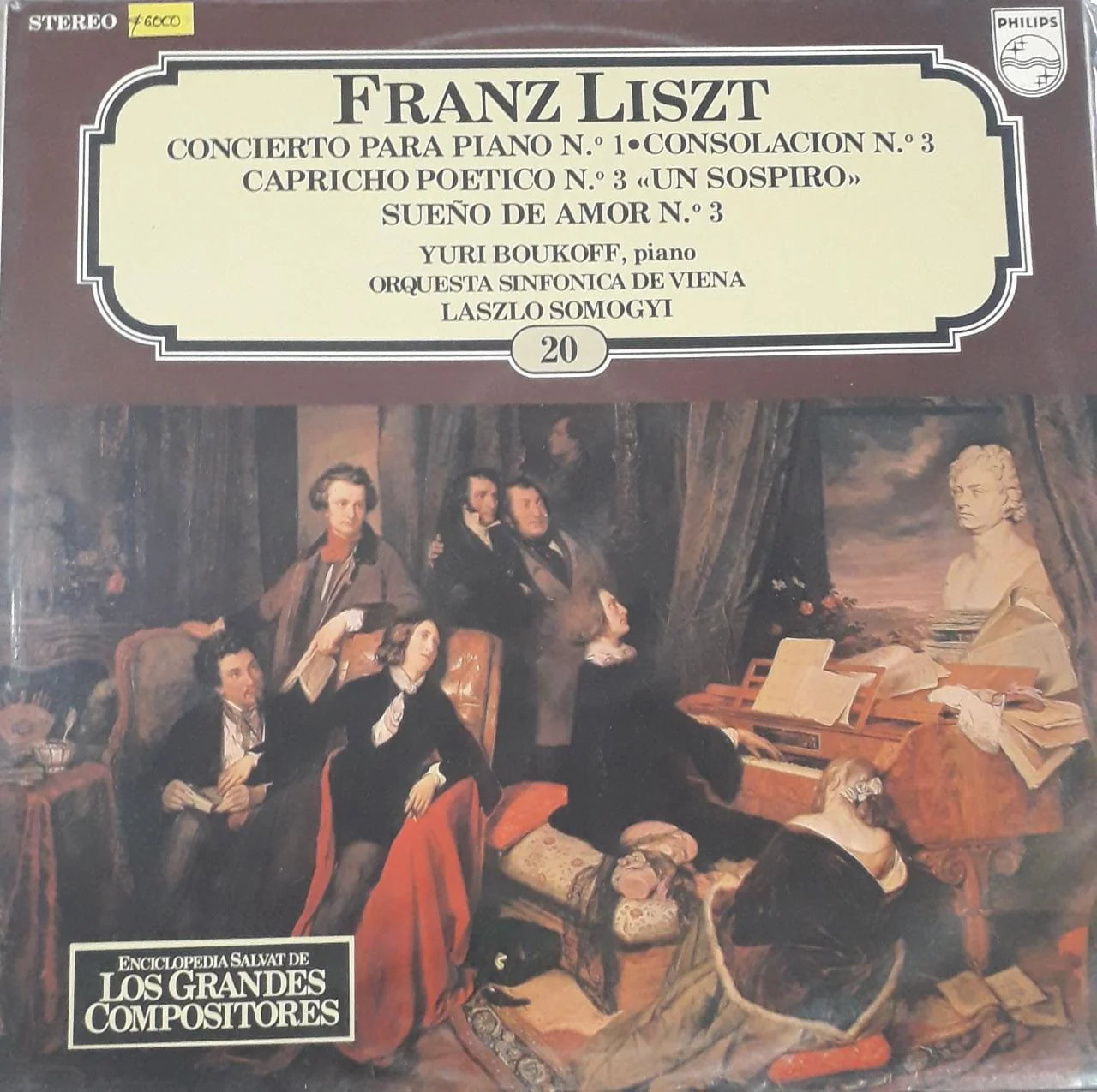 LP  Vinilo Los Grandes Compositores #20 - Franz Liszt