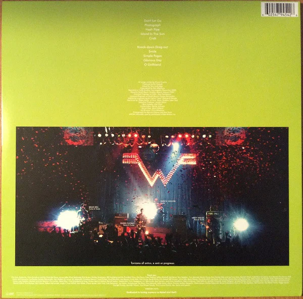 LP Weezer – Weezer (Green Álbum) - Image 2