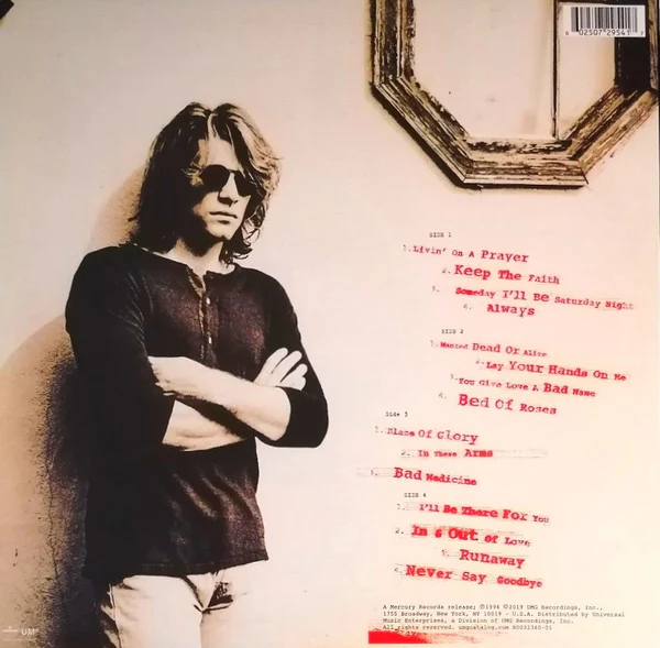 LP X2 Bon Jovi – Cross Road (The Best Of) - Image 2