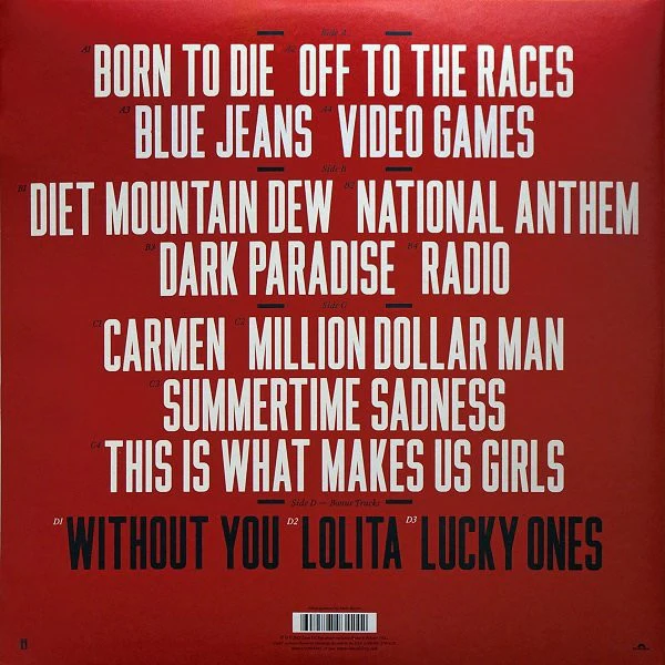 LPX2 Lana Del Rey – Born To Die - Image 2