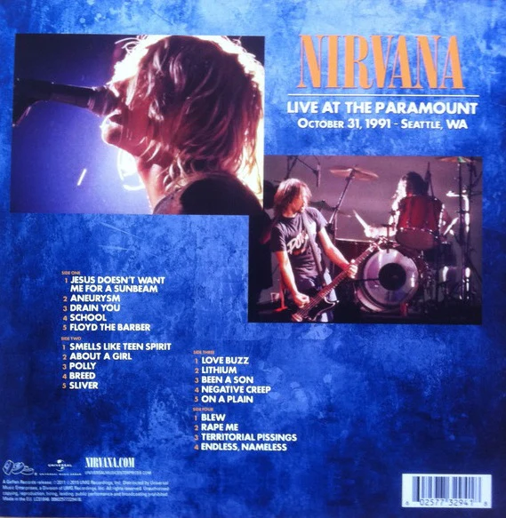 LPX2 Nirvana – Live At The Paramount - Image 2