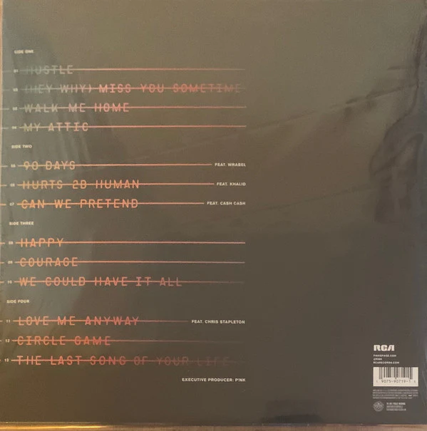 LPX2 P!nk – Hurts 2B Human - Image 2