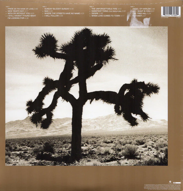 LP X2 U2 – The Best Of 1980-1990 - Image 2
