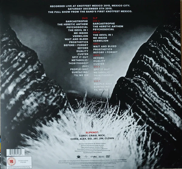 LP X4 Slipknot - Day Of The Gusano Live In Mexico - Image 2