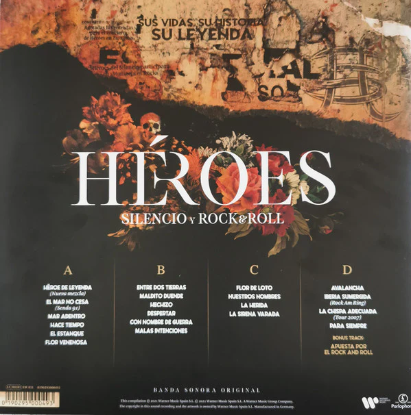 LPX2 + CD Héroes Del Silencio – Héroes: Silencio Y Rock&Roll - Image 2