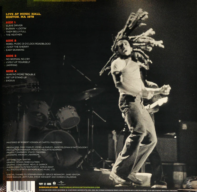 LP X2 EASY SKANKING IN BOSTON´78 BOB MARLEY & THE WAILER - Image 2