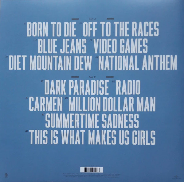 LP Lana Del Rey – Born To Die - Image 2