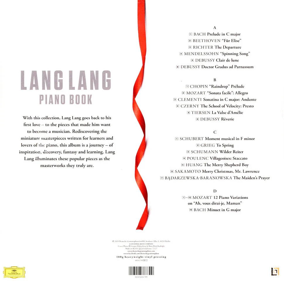 LPx2 Lang Lang – Piano Book - Image 2
