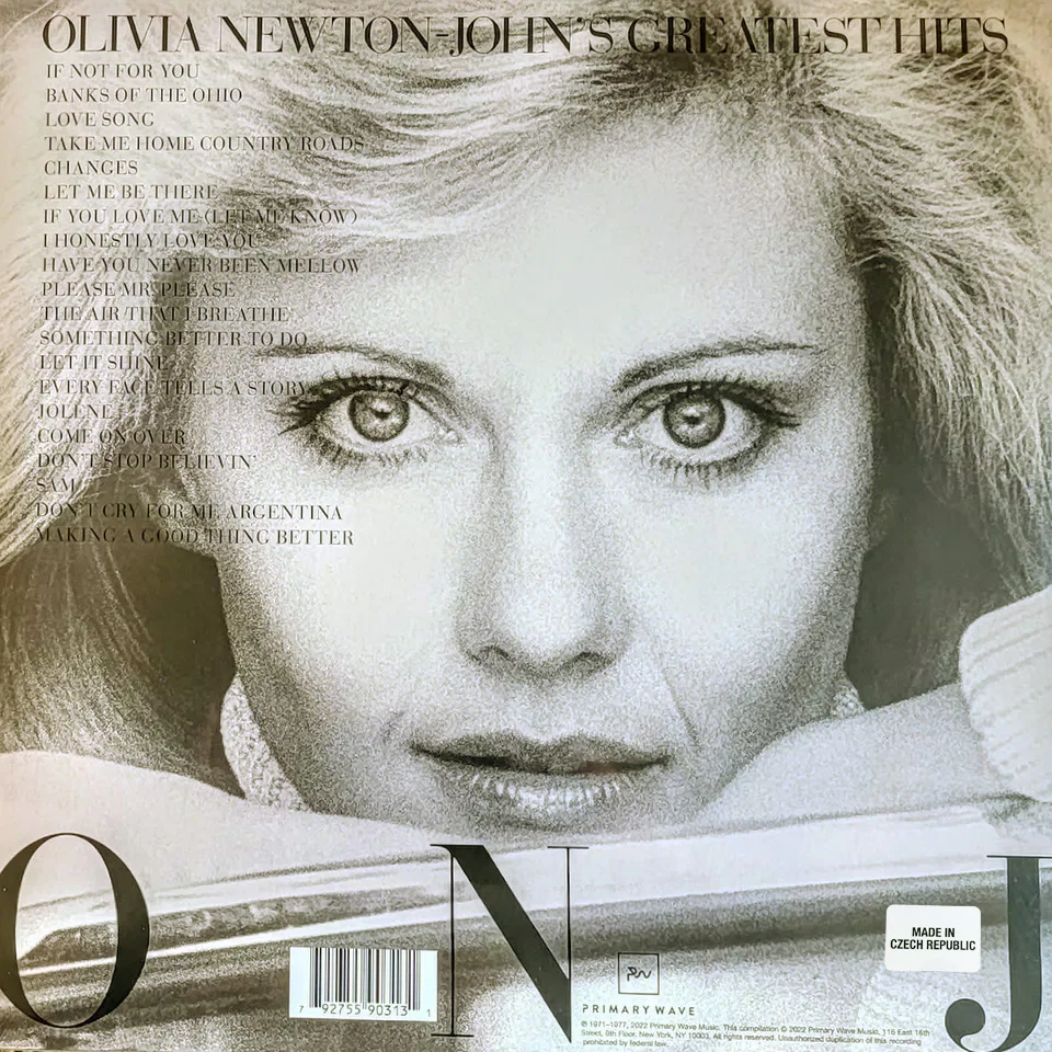 LPX2 Olivia Newton-John – Olivia Newton-John's Greatest Hits - Image 2