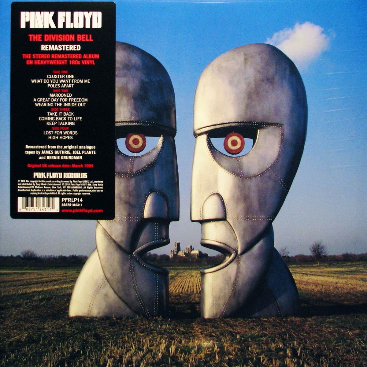 LP X2 Pink Floyd – The Division Bell