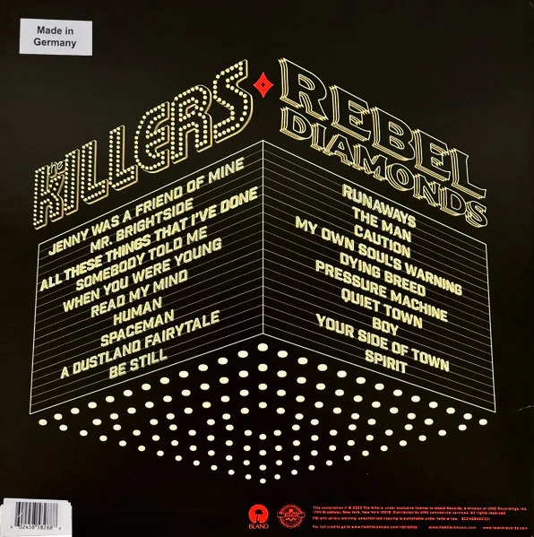 LPX2 The Killers – Rebel Diamonds - Image 2