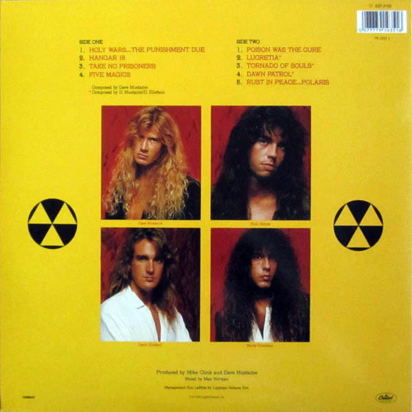 LP MEGADETH – RUST IN PEACE - Image 2