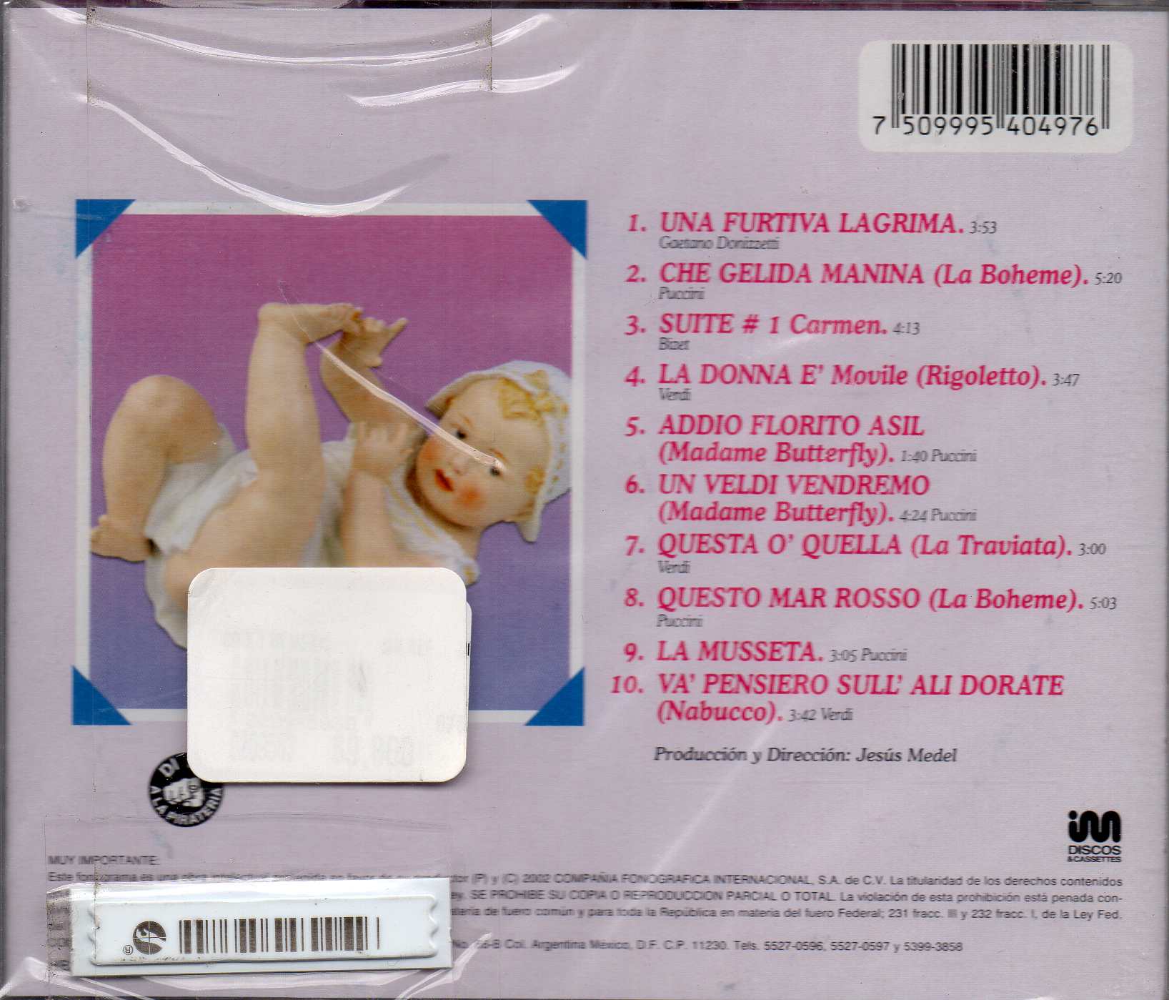 CD Música Para Bebes - Óperas - Image 2