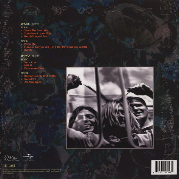 NIRVANA - IN UTERO (2013 MIX) / 2 LP'S - Image 2