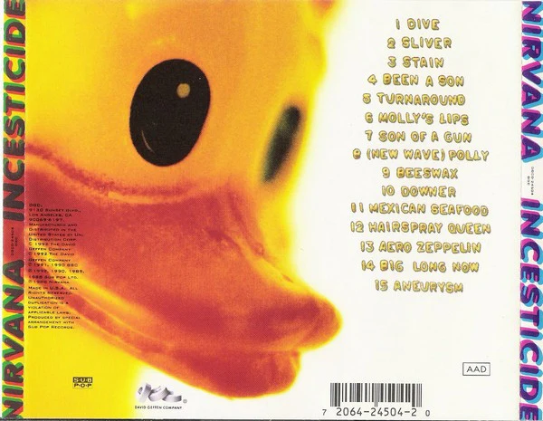 CD Nirvana - Incesticide - Image 2