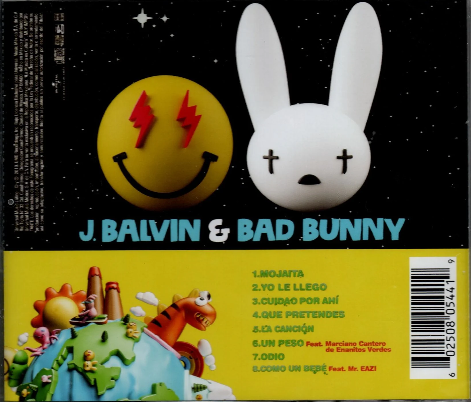 CD J Balvin & Bad Bunny – Oasis - Image 2