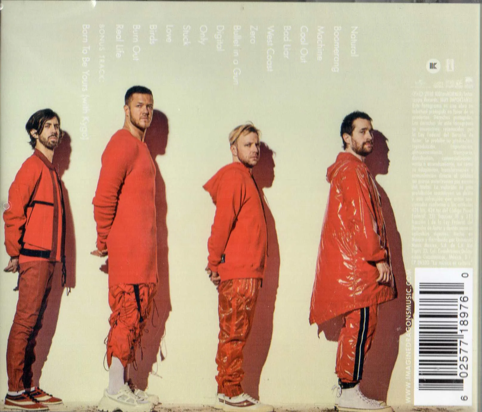 CD Imagine Dragons ‎– Origins. International Deluxe - Image 2