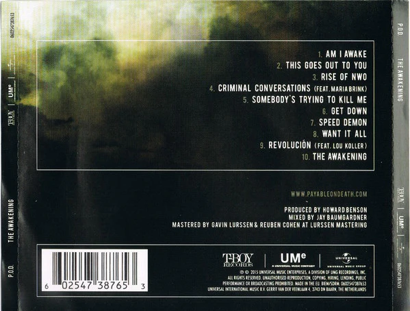 CD P.O.D. – The Awakening - Image 2