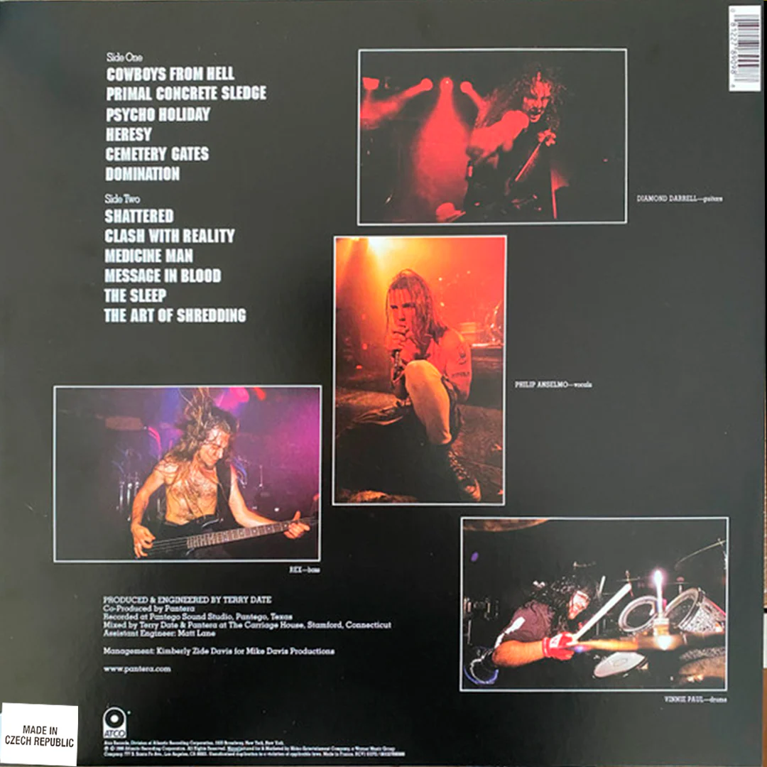 LP Pantera – Cowboys From Hell - Image 2
