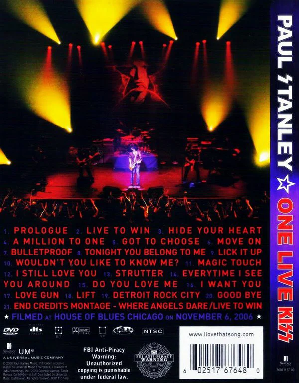 DVD Paul Stanley - One live Kiss - Image 2