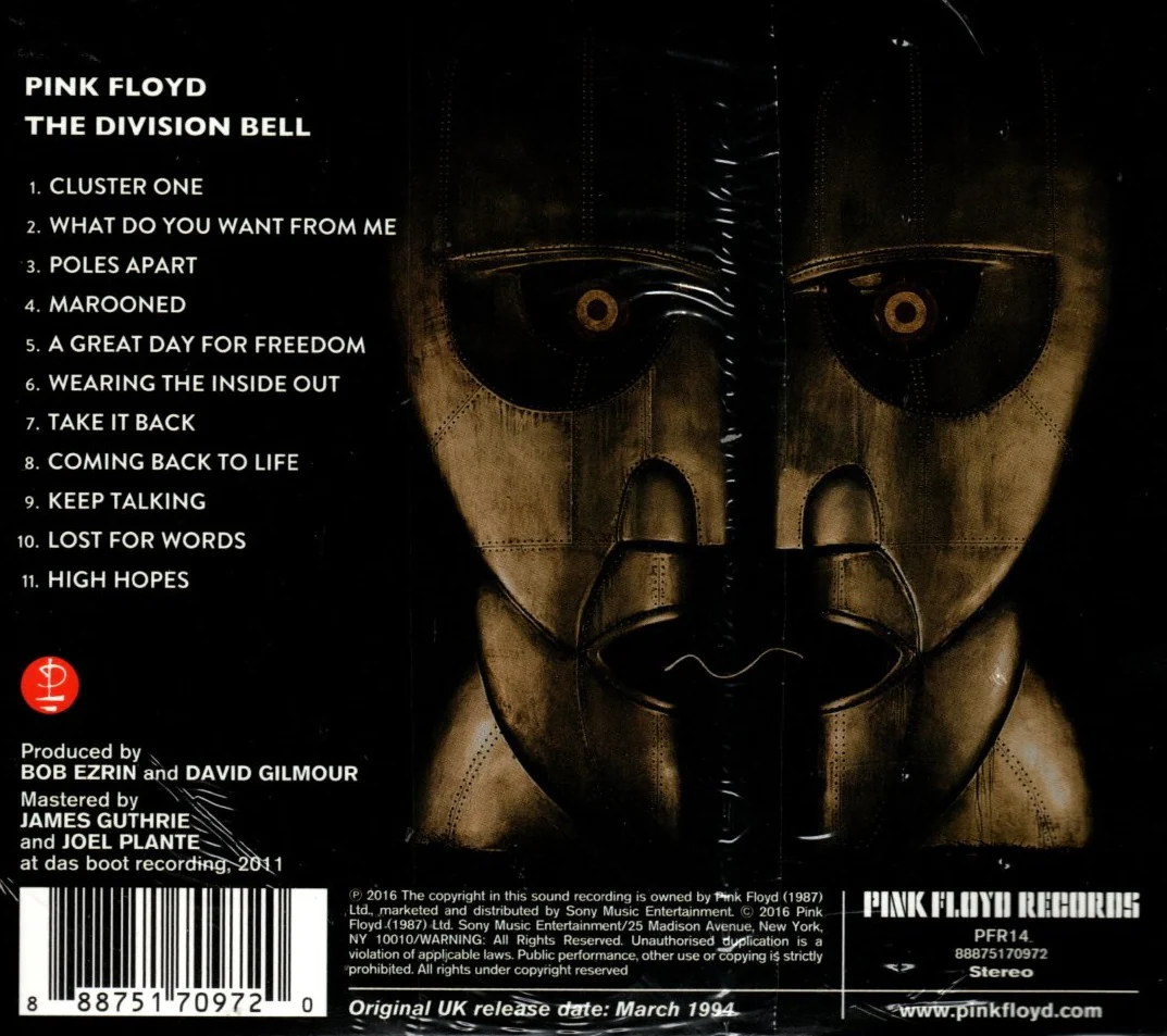 CD Pink Floyd - The Division Bell - Image 2
