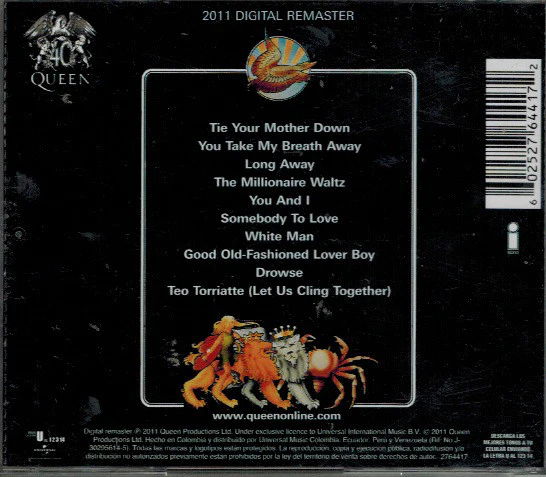 CD Queen – A Day At The Races - Image 2