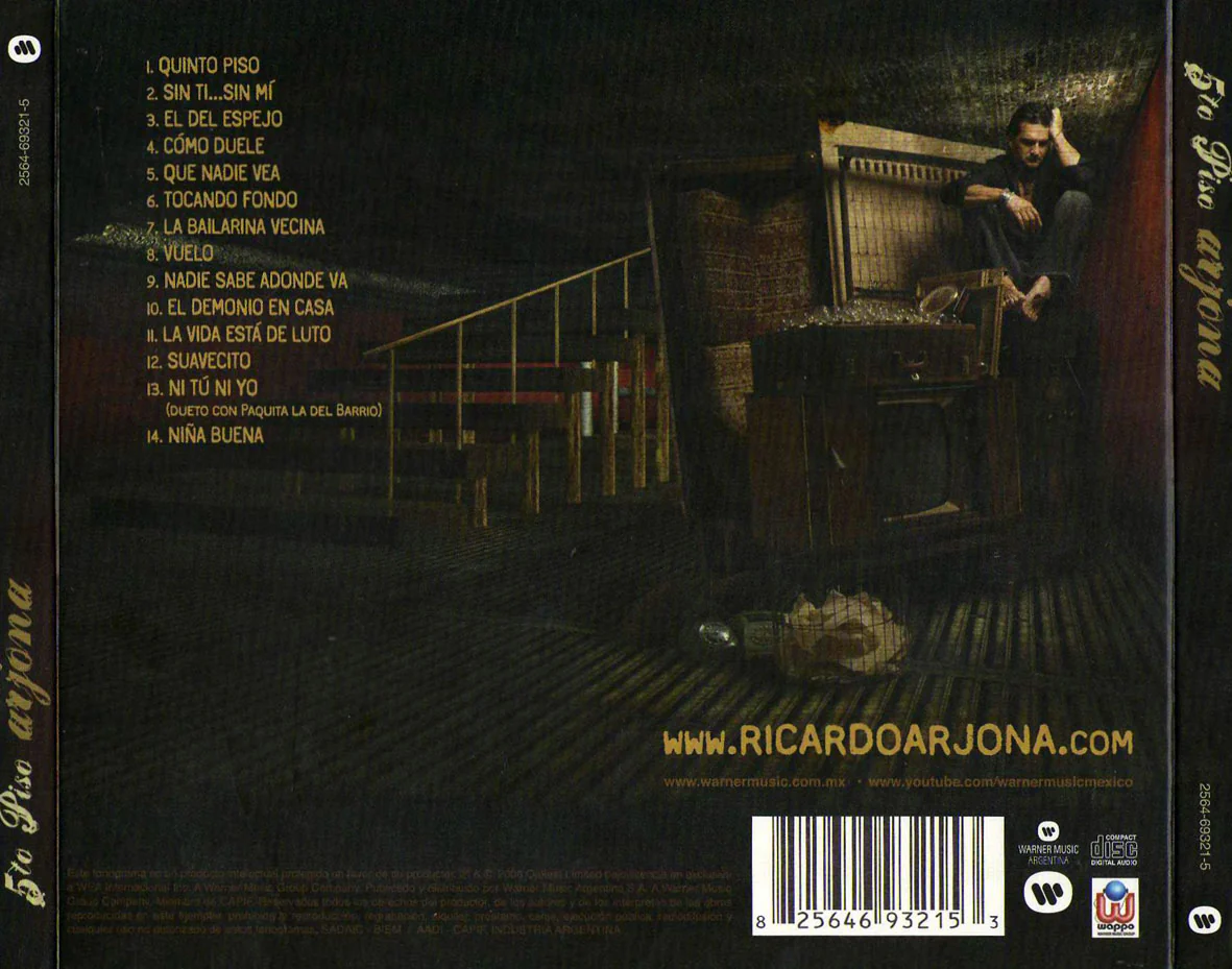 QUINTO PISO / RICARDO ARJONA - Image 2