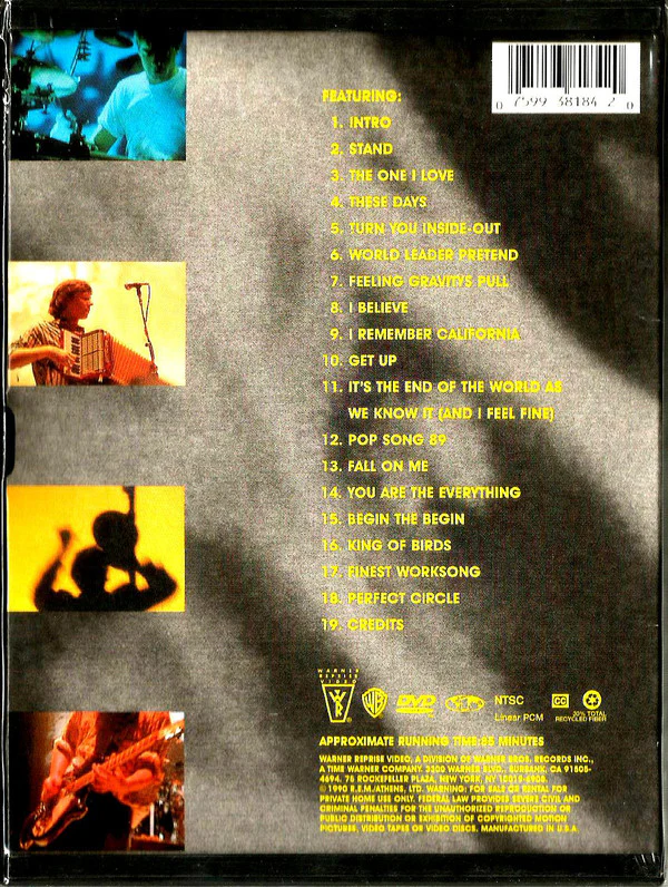 R.E.M. – TOURFILM / DVD - Image 2
