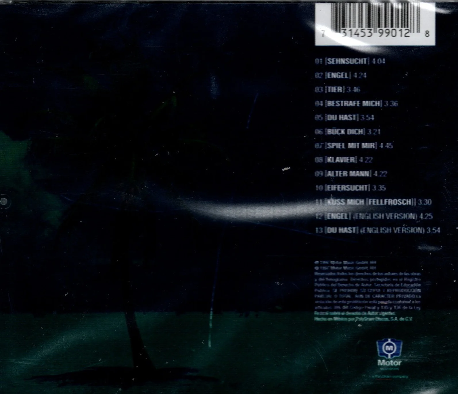 CD Rammstein – Sehnsucht - Image 2